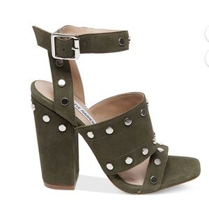 Steve Madden Ankle-Strap Block Heels